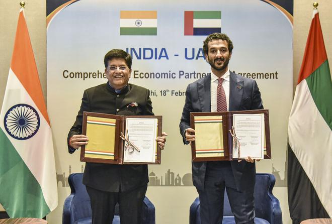 New deal between UAE and India