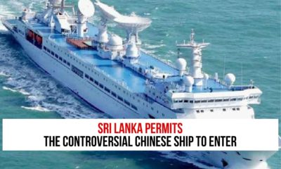 Sri Lanka permits the controversial Chinese ship to enter