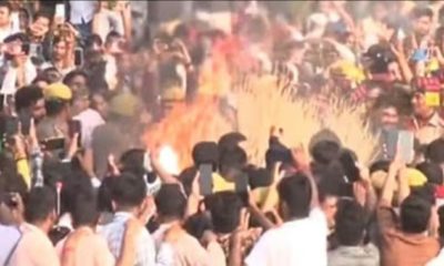Mulayam Singh Yadav Funeral Live Updates: Netaji cremated at native village Saifai; Rajnath Singh, Tejashwi Yadav, Mallikarjun Kharge attend last rites