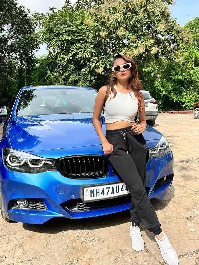 Anushkasen new look with BMW…