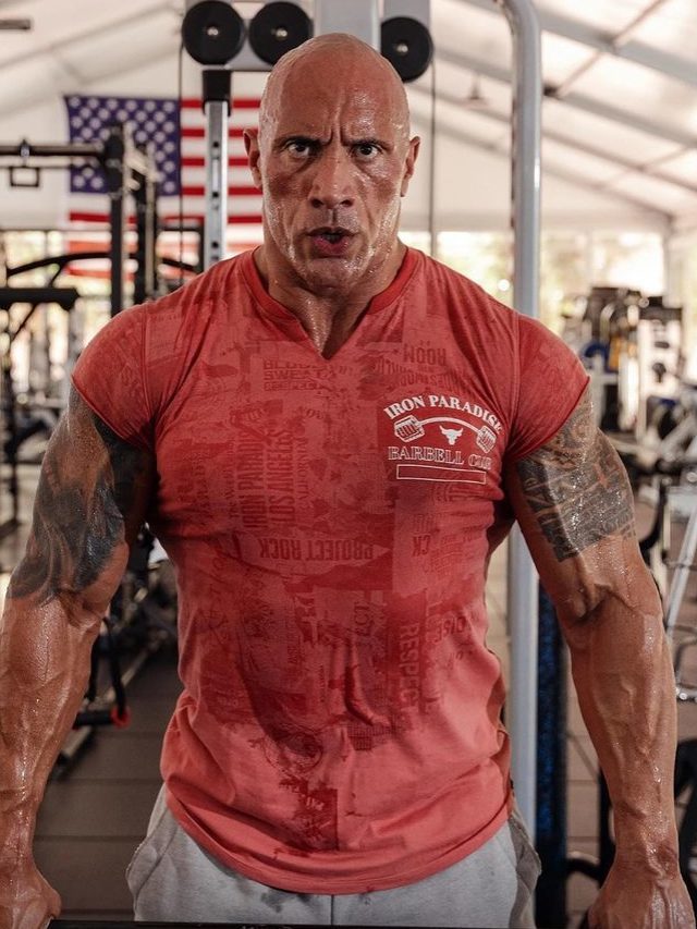The Rock share new workout picture’s on social media