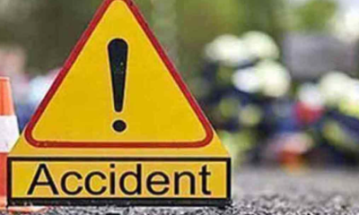 A car that fell into a canyon killed three people and injured two in Chittorgarh