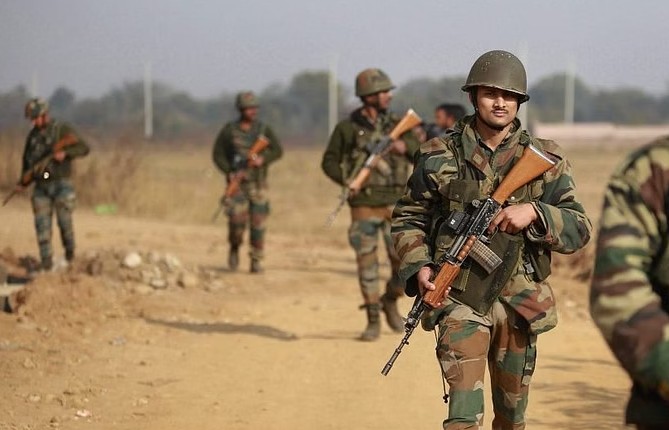 Soldiers from India and Pakistan exchanged fire along the border in Rajasthan