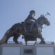 Amit Shah dedicates a 120-foot-tall polo statue in Manipur
