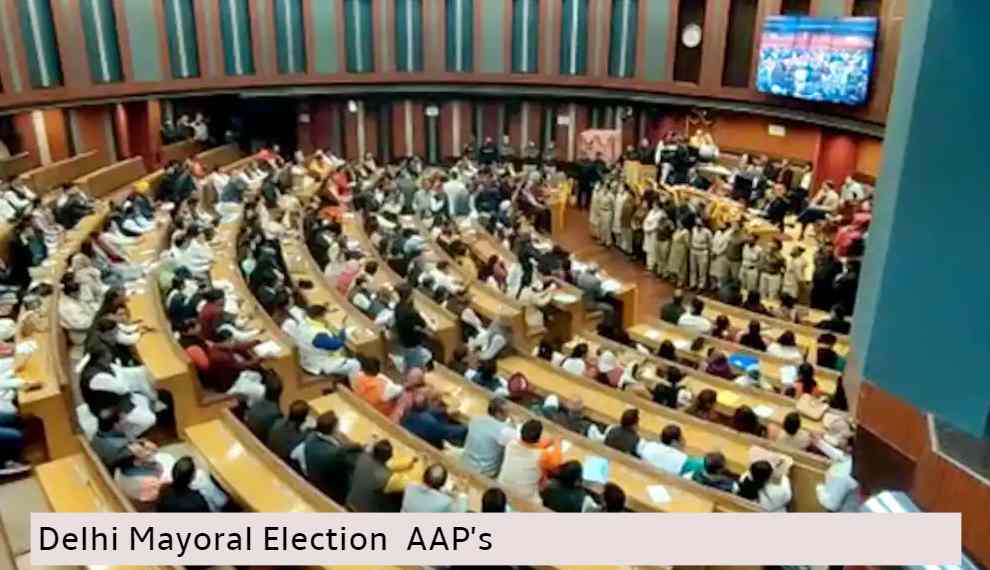 Delhi Mayoral Election, AAP