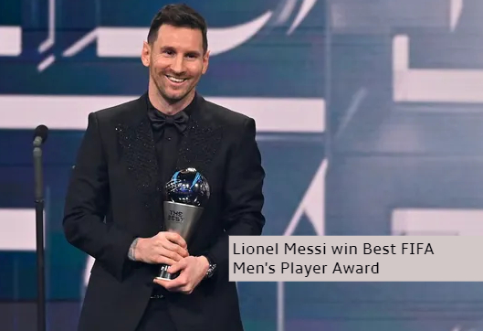 Lionel Messi ,Lionel Messi ,Lionel Messi win Best FIFA Men's Player Award