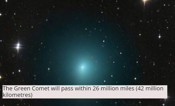 rare Green Comet