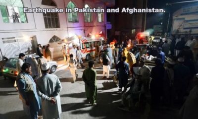 Earthquake ,Afghanistan ,Pakistan
