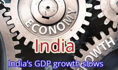 India’s GDP,India’s GDP growth slows