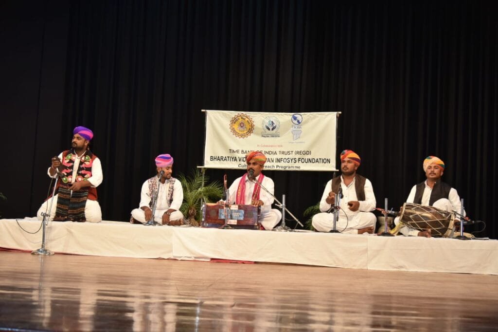 Bhutta Khan Manganiyar at Bharatiya Vidya Bhavan Infosys Foundation cultural outreach programme