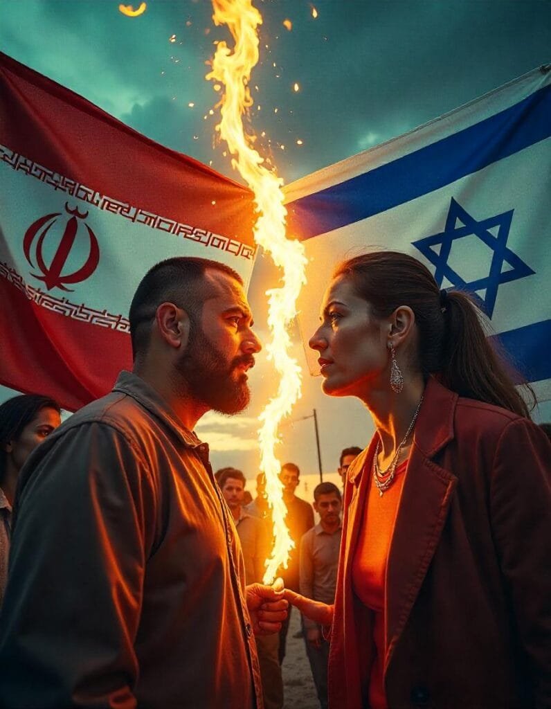 Iran-Israel conflict image