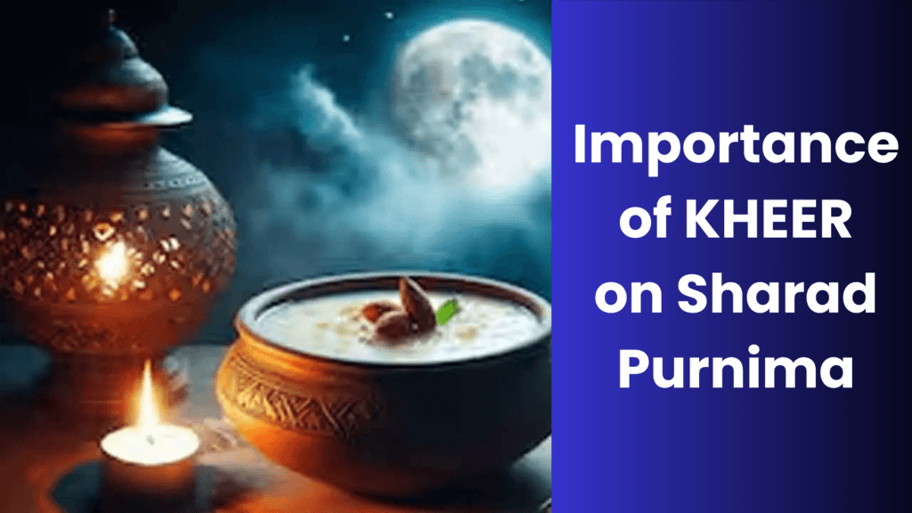 Sharad Purnima kheer