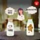 Cow Milk Almond Milk