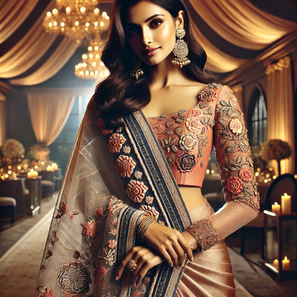 Indian woman wearing