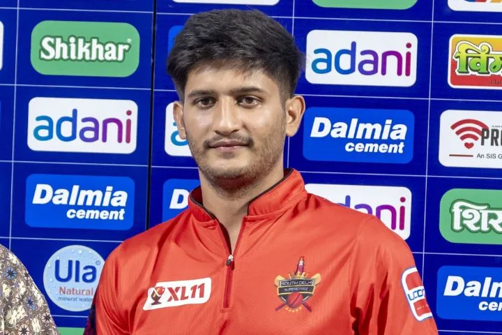 Priyansh Aryas Century in Delhi Premier League jpg