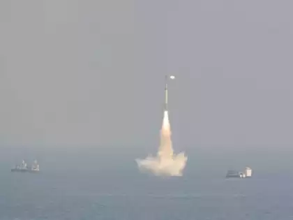 India's Triumph: Successful Test of K-4 Nuclear-Capable Missile from INS Arighaat 140 INS Arighaat