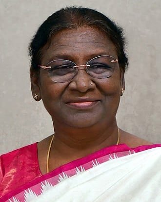President Droupadi Murmu official portrait higher version