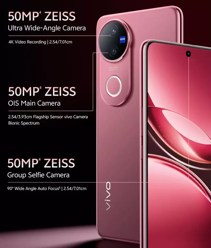 Vivo V50 Teasers Confirm Design and Key Specs Ahead of Launch 141 vivo V50 design camera specs teaser