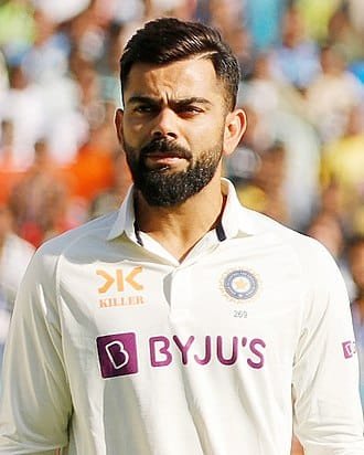 Virat Kohli during the India vs Aus 4th Test match at Narendra Modi Stadium on 09 March 2023