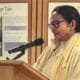 Didi Walks Like a Royal Bengal Tiger: Mamata Banerjee's Address to Protesters in London 142 banerjee
