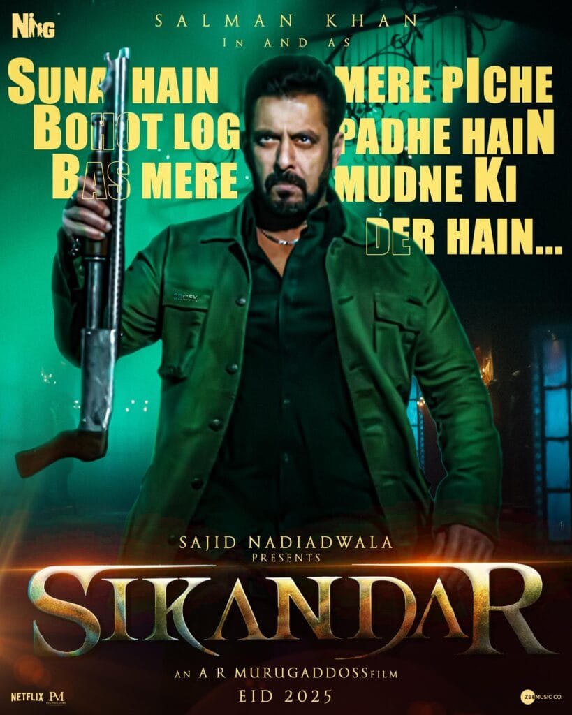 Salman Khan Wraps Up Shooting for 'Sikandar' 141 sikandar