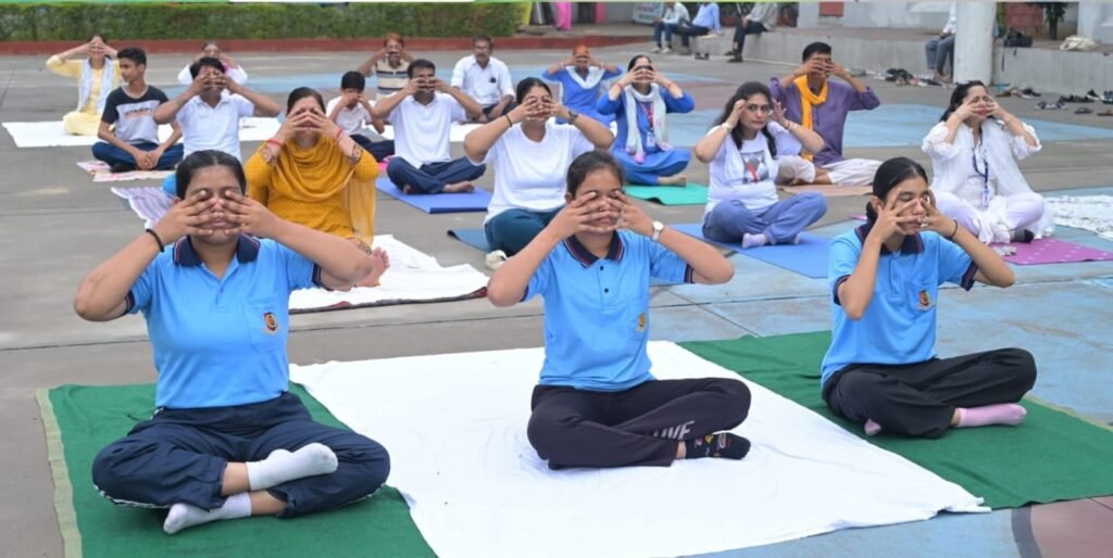 International yoga day DAV
