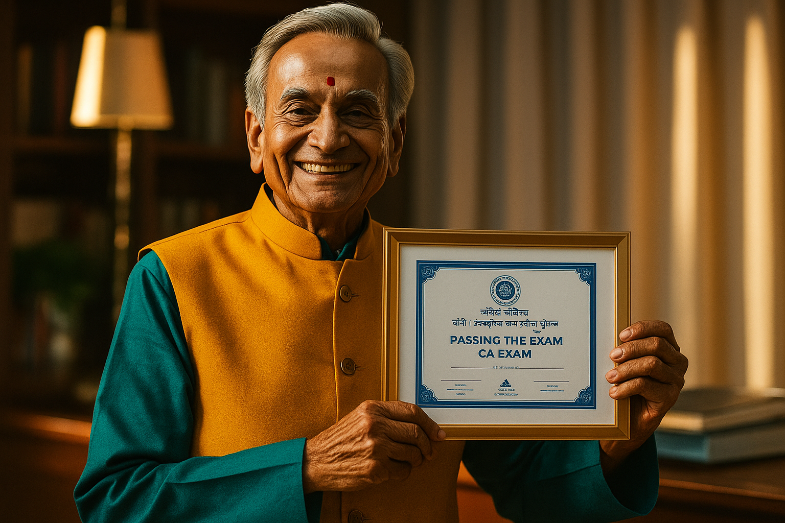 Passed CA Exam at 71: Retired Bank Manager Tarachand Agarwal Creates History 118 Tara Chand Agarwal