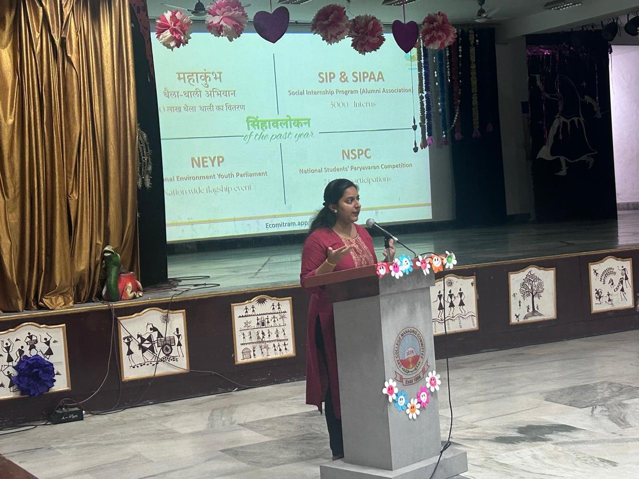 Talk on Environmental Awareness at DAV Centenary Public School, Jaipur 113 DAV School News