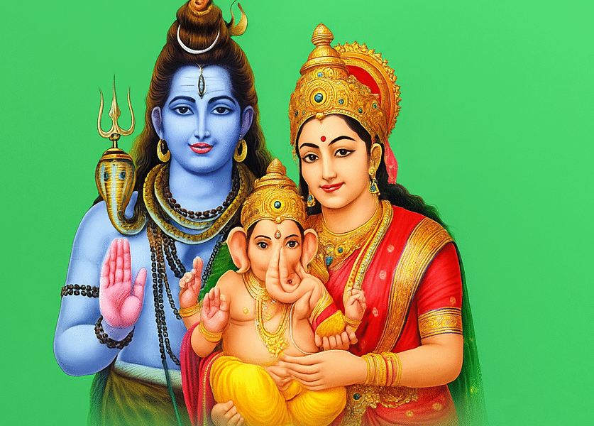 This sacred festival marks the reunion of Lord Shiva and Goddess Parvati, a spiritual symbol of marital devotion