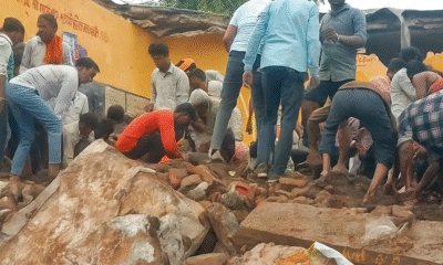 government school roof collapse in Jhalawar
