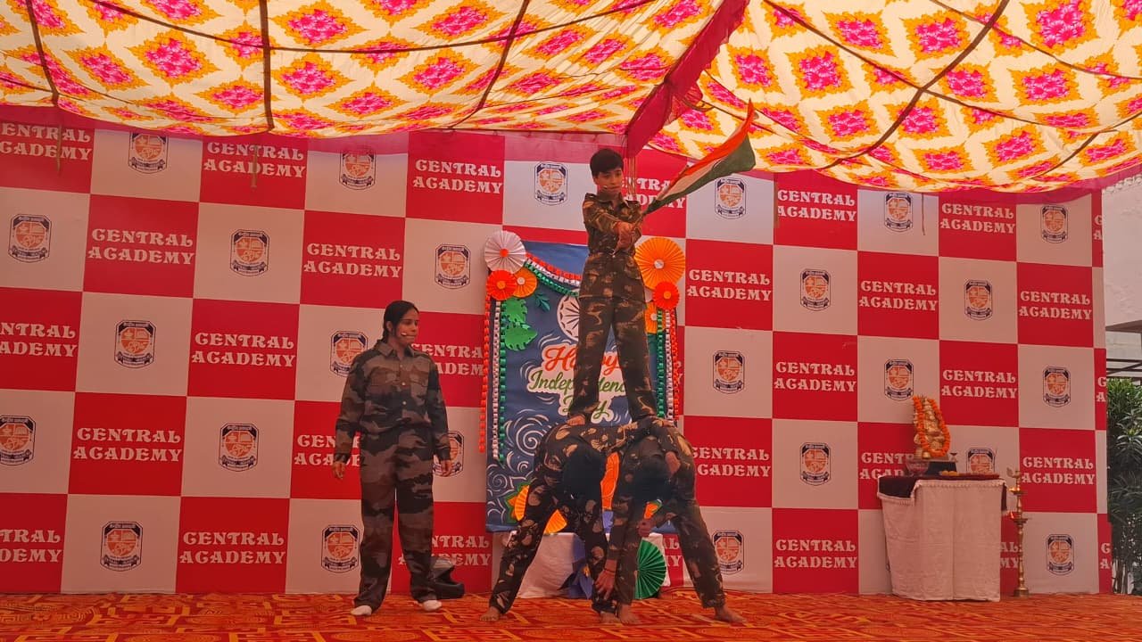 Central Academy Tara Nagar Independence Day 79" celebration—packed with patriotic performances, powerful speeches, and spirited unity 173 Central Academy Tara Nagar 1