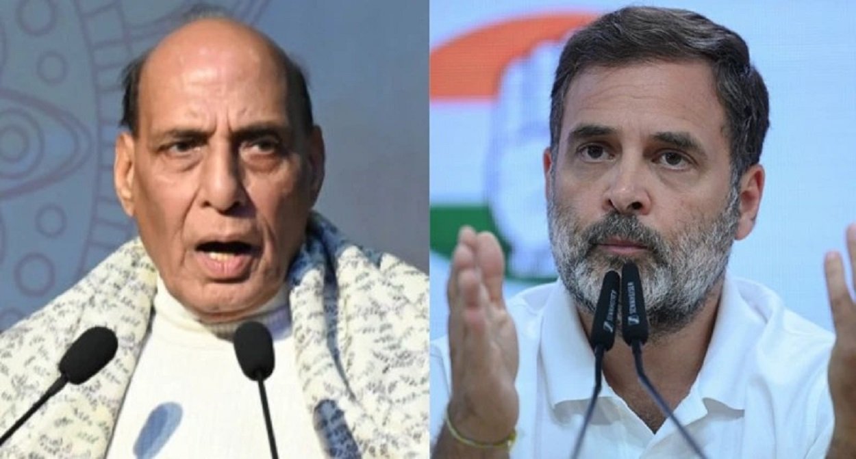 Atom Bomb Evidence: Defence Minister Rajnath Singh blasts Rahul Gandhi over claims 122 Getty Image