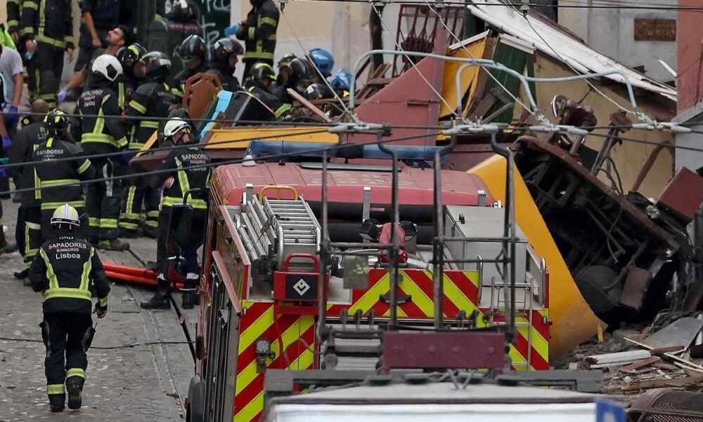 Lisbon funicular derailment