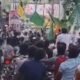 reportedly chanted “Sar Tan Se Juda”, and the video of the incident went viral