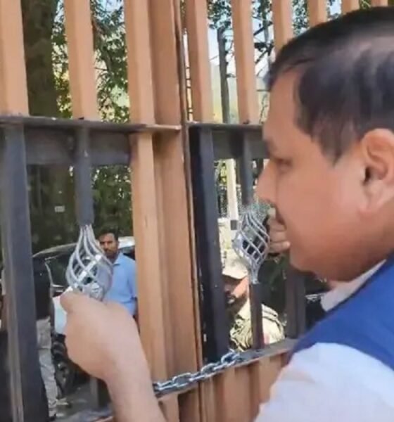 Sanjay Singh house arrest Srinagar