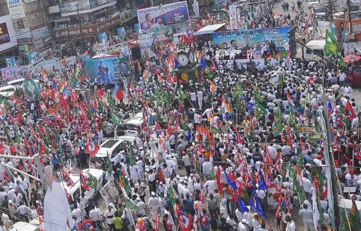 Voter Rights March Bihar reclaims democracy with a 16-day rally defending 65 lakh voters’ rights 138 The Voter Rights March Bihar