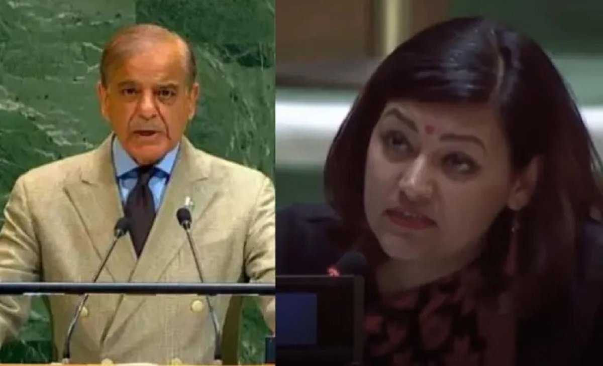 India delivers a strong response to Pakistan PM Shehbaz Sharif’s UN speech, exposing terrorism links- 154 India’s response to Shehbaz Sharif at the United Nations General Assembly