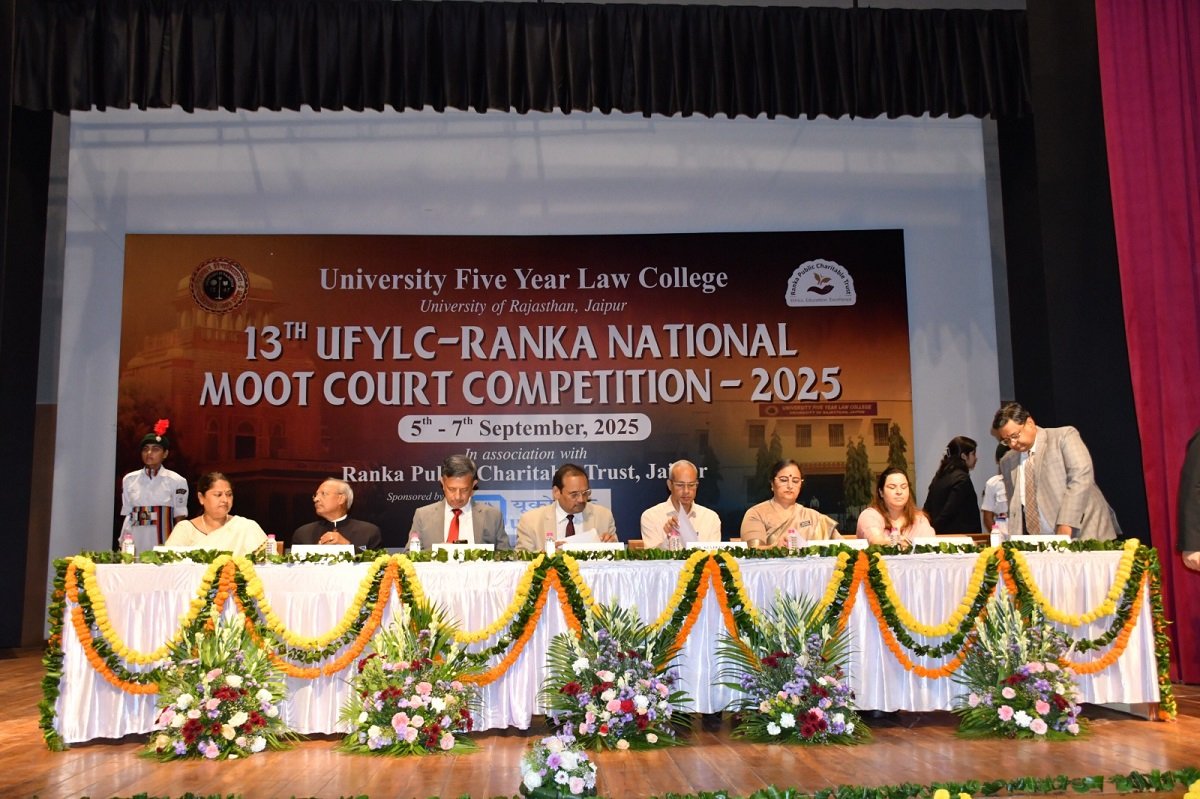 UFYLC Ranka Moot Court Competition 2025 captured attention with intense legal debates, leading judges, and prize-winning advocacy at University of Rajasthan 146 UFYLC Ranka Moot Court Competition 2025