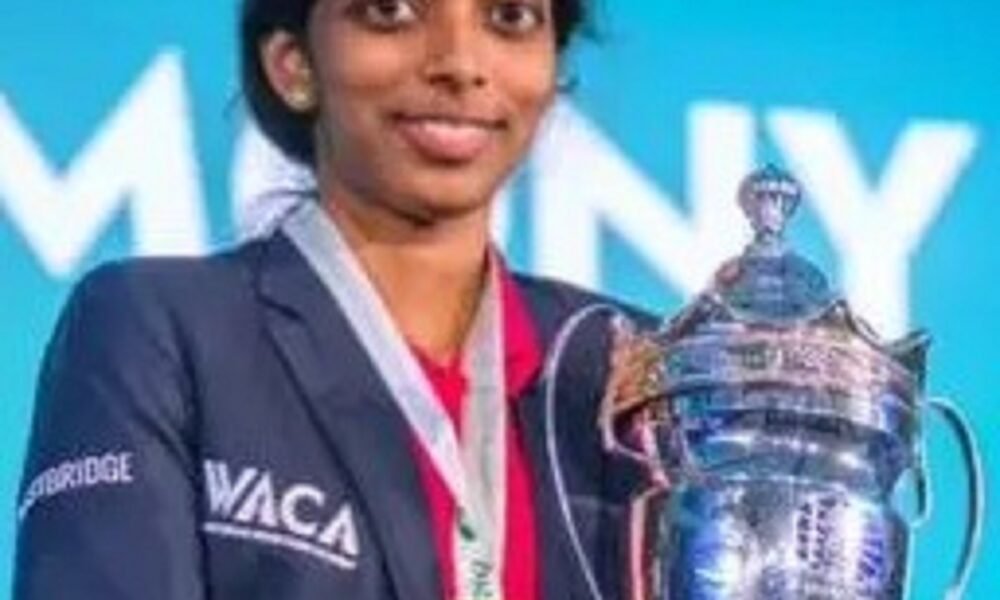 Chess Champion Vaishali Rameshbabu