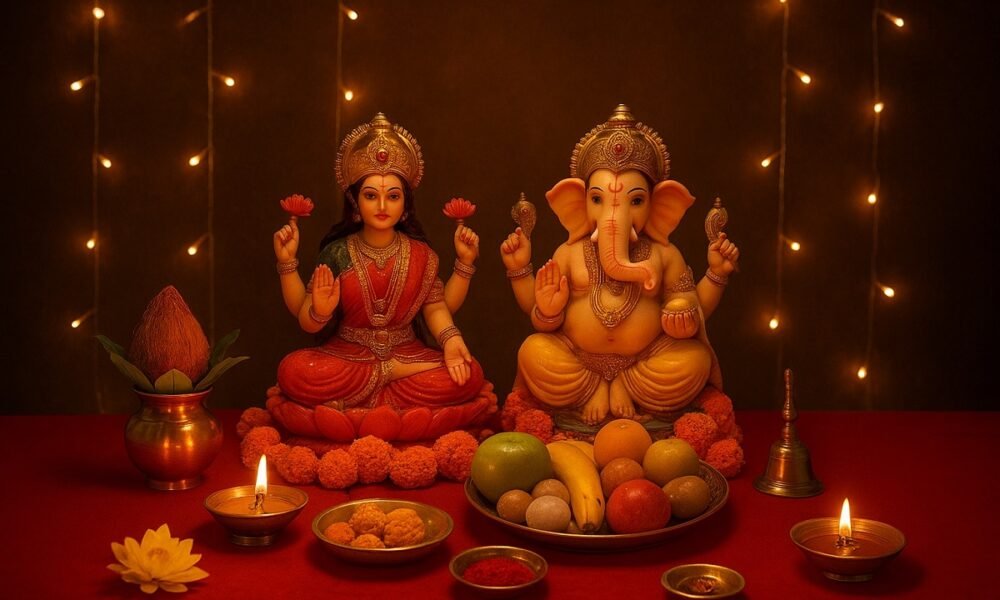 Dipawali Puja Vidhi 2025 begins with radiant hope, inviting wealth
