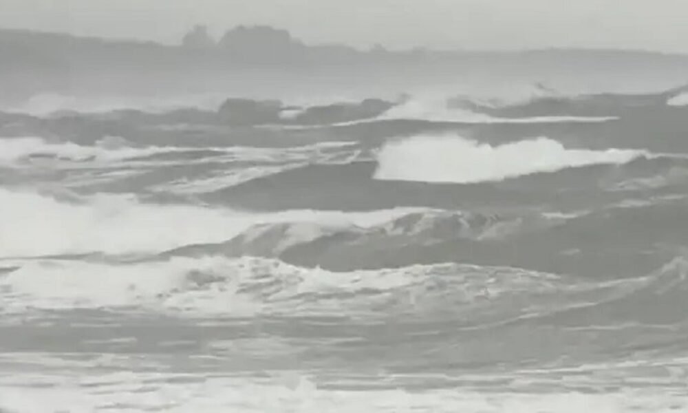 The Cyclone Montha storm alert