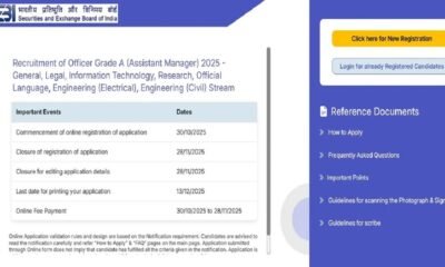 The SEBI Assistant Manager Recruitment 2025