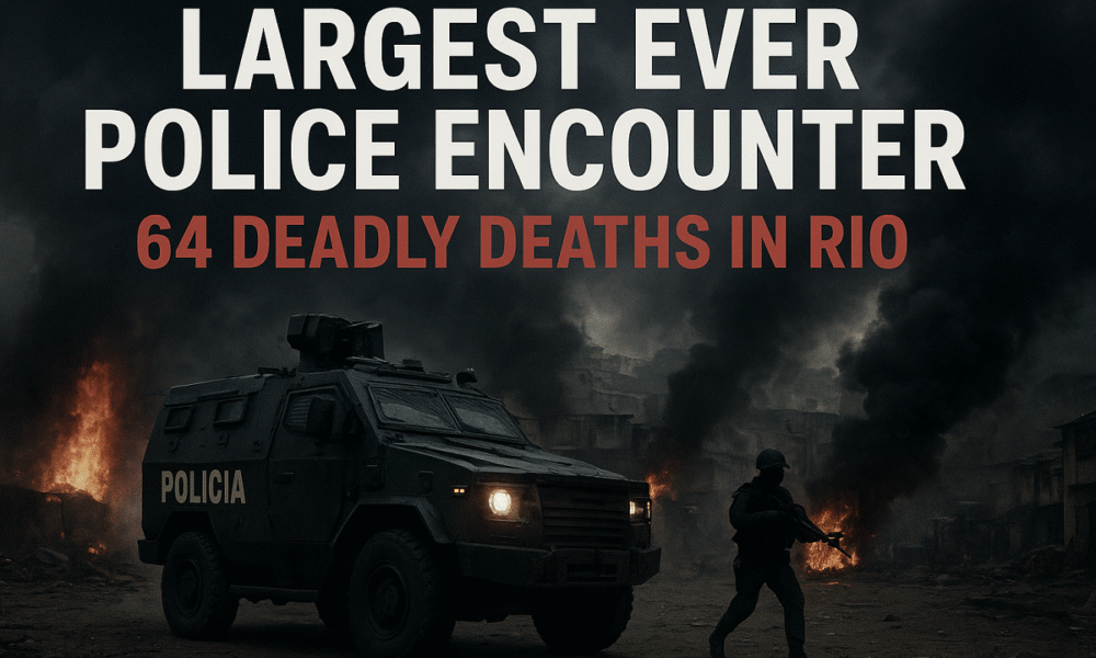 The largest ever police encounter