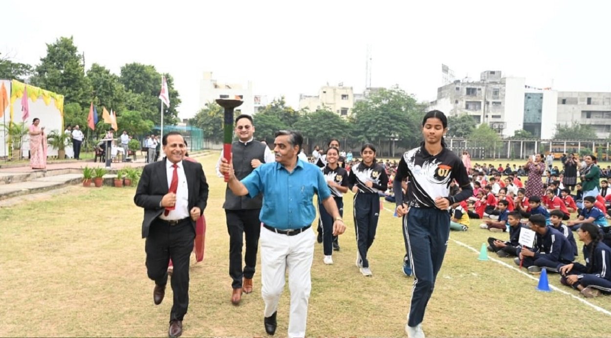 DAV Sports Meet Jaipur saw 725 promising athletes compete with passion, discipline and sportsmanship in a grand three-day state‐level- 159 the DAV Sports Meet Jaipur
