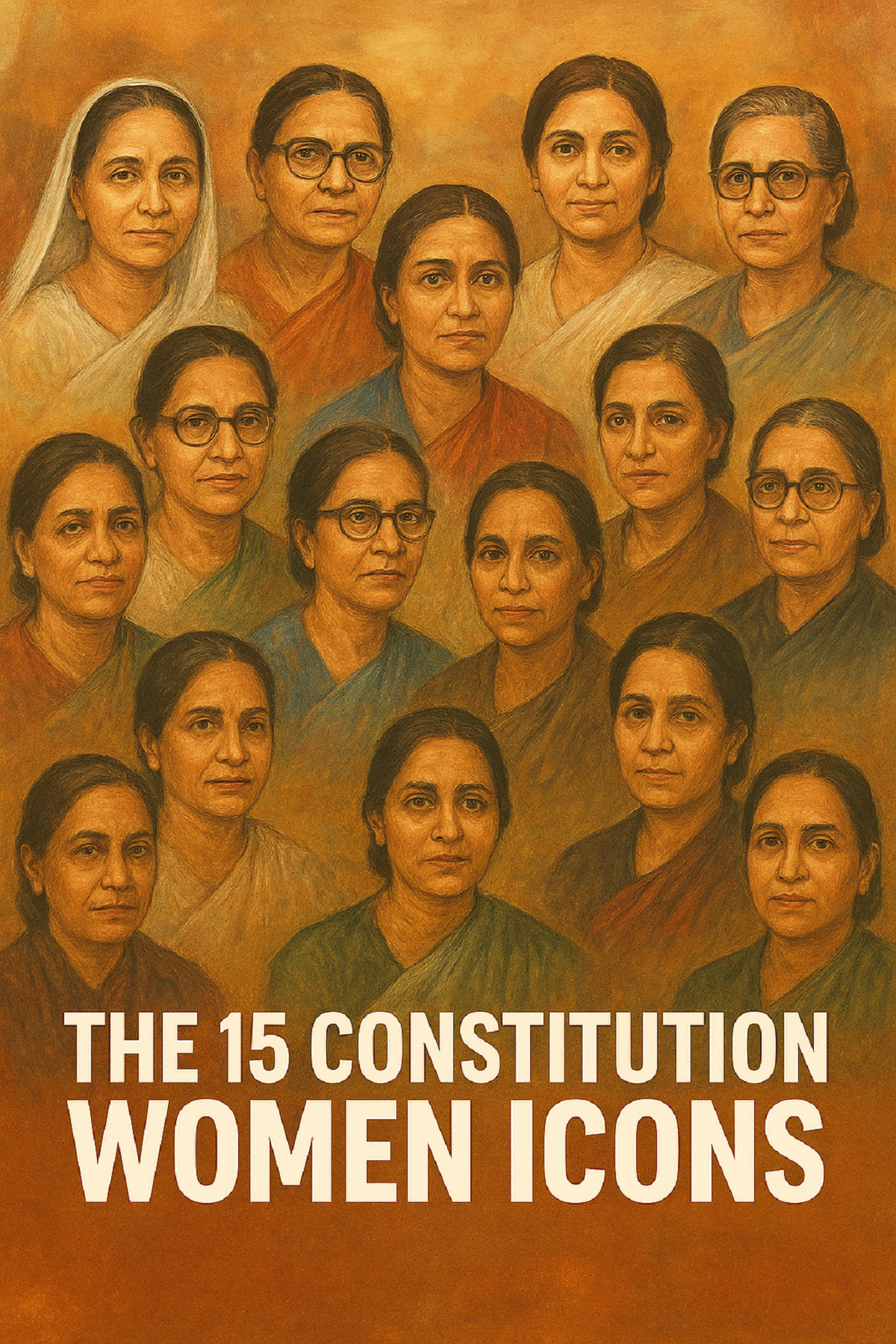 15 Constitution Women Icons played a historic role in shaping India’s democracy
