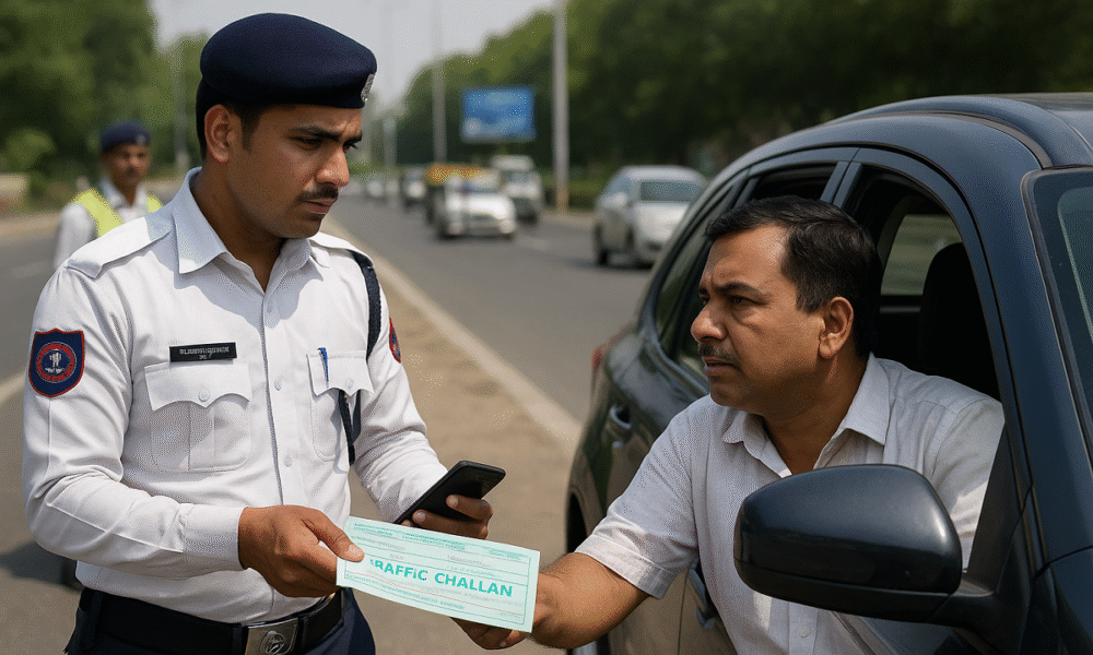 The Rajasthan Traffic Police Action