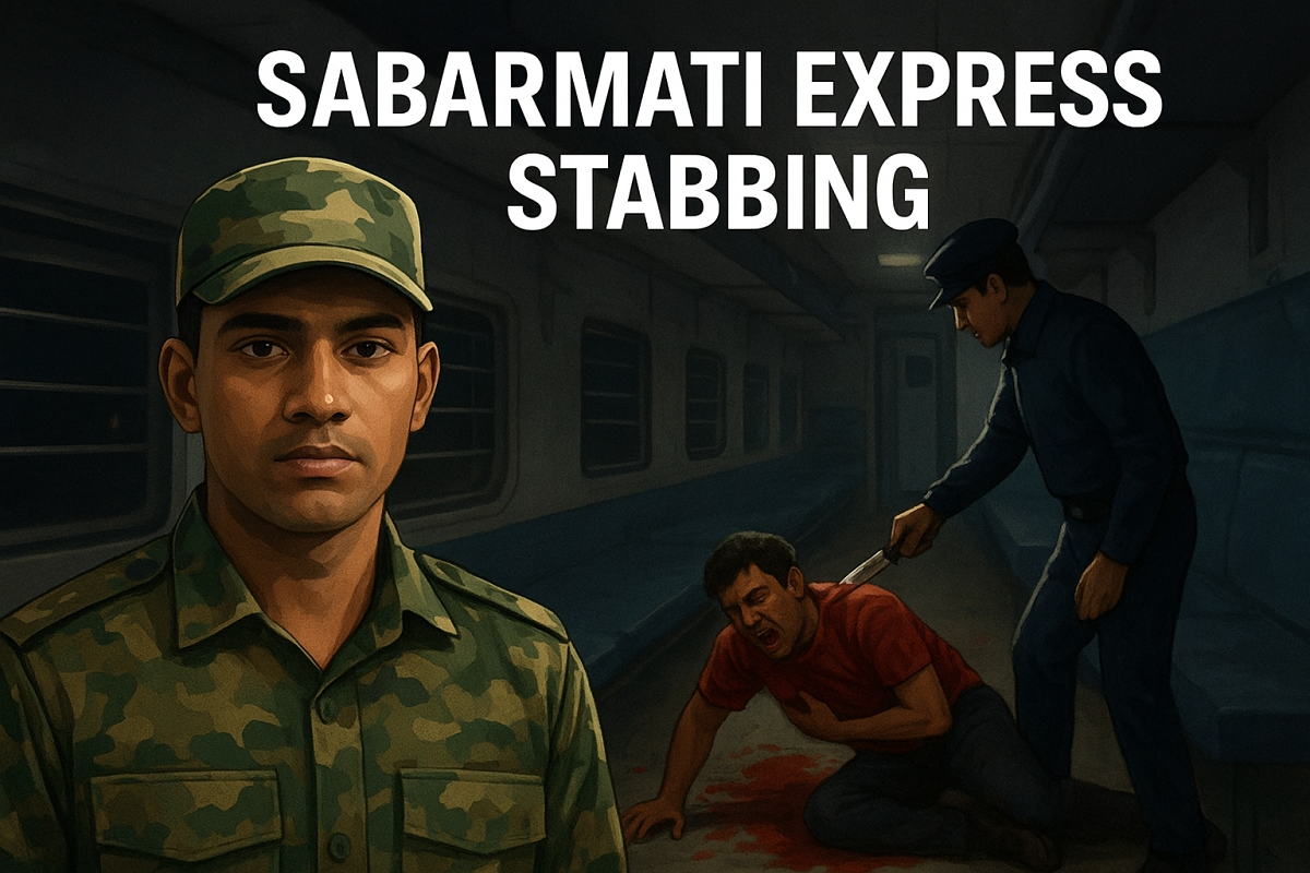 Sabarmati Express stabbing exposed a shocking train–safety nightmare- 160 The incident unfolded in sleeper coach S-7 shortly after the train departed from Loonkaransar station