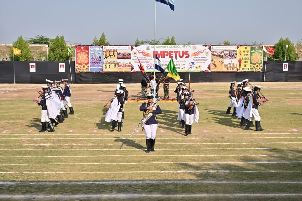 Impetus 2025 Sports Festival – A spectacular celebration of unity, discipline, and youthful energy filled the majestic grounds of St. Xavier’s School, Nevta- 158 The Impetus 2025 Sports Festival 1