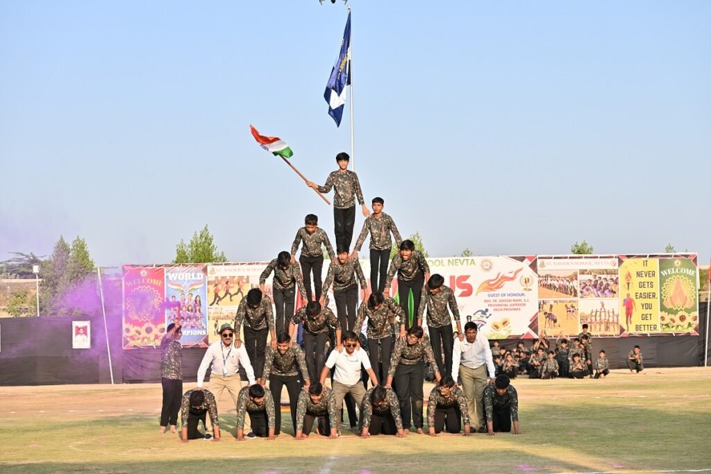 Impetus 2025 Sports Festival – A spectacular celebration of unity, discipline, and youthful energy filled the majestic grounds of St. Xavier’s School, Nevta- 157 The Impetus 2025 Sports Festival 2 1