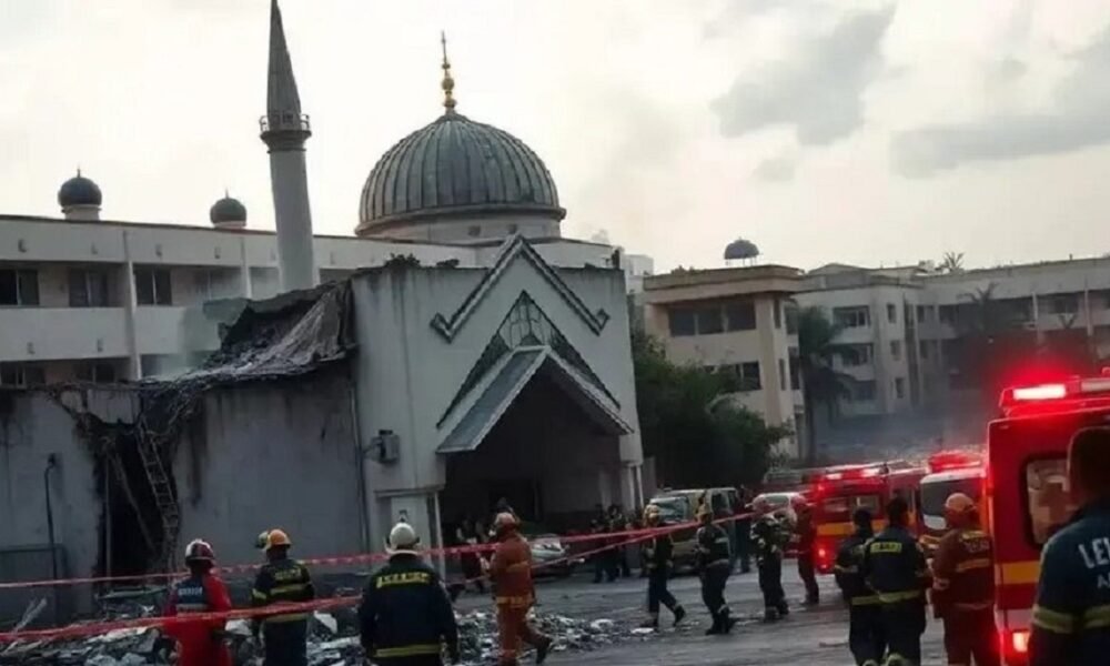 The Jakarta mosque explosion